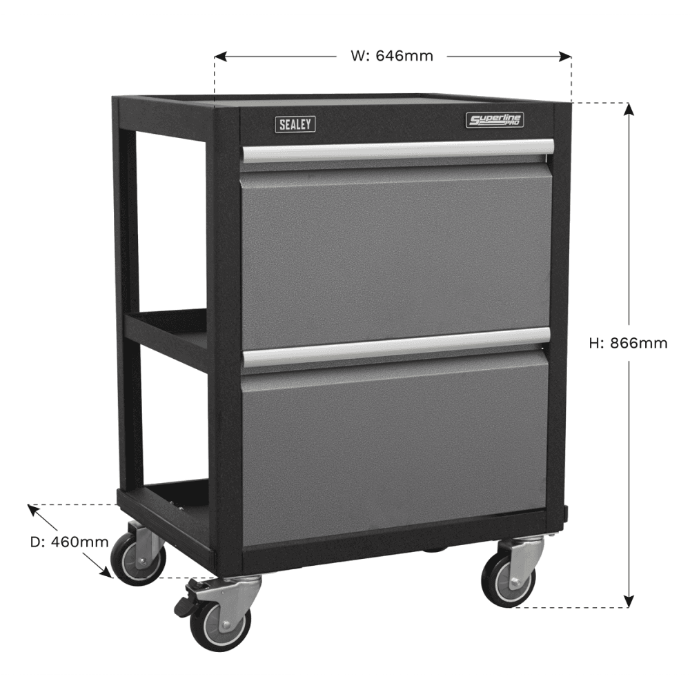 Sealey Modular Mobile Workshop Trolley Model No- APMS66