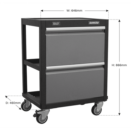 Sealey Modular Mobile Workshop Trolley Model No- APMS66