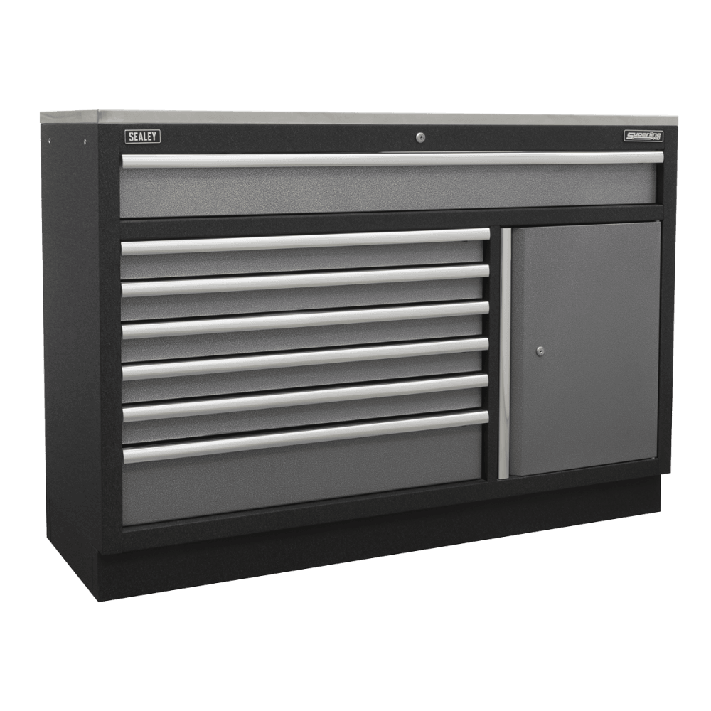 Sealey Modular 7 Drawer Floor Cabinet 1360mm Model No- APMS64