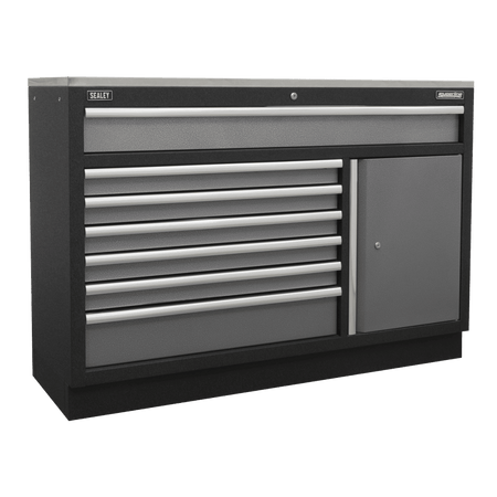 Sealey Modular 7 Drawer Floor Cabinet 1360mm Model No- APMS64