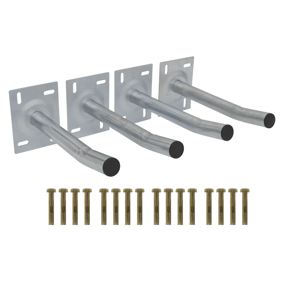 Sealey Wall Mountable Storage Hooks - Set of 4 Model No- APWH