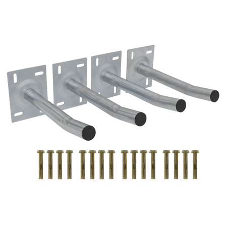 Sealey Wall Mountable Storage Hooks - Set of 4 Model No- APWH