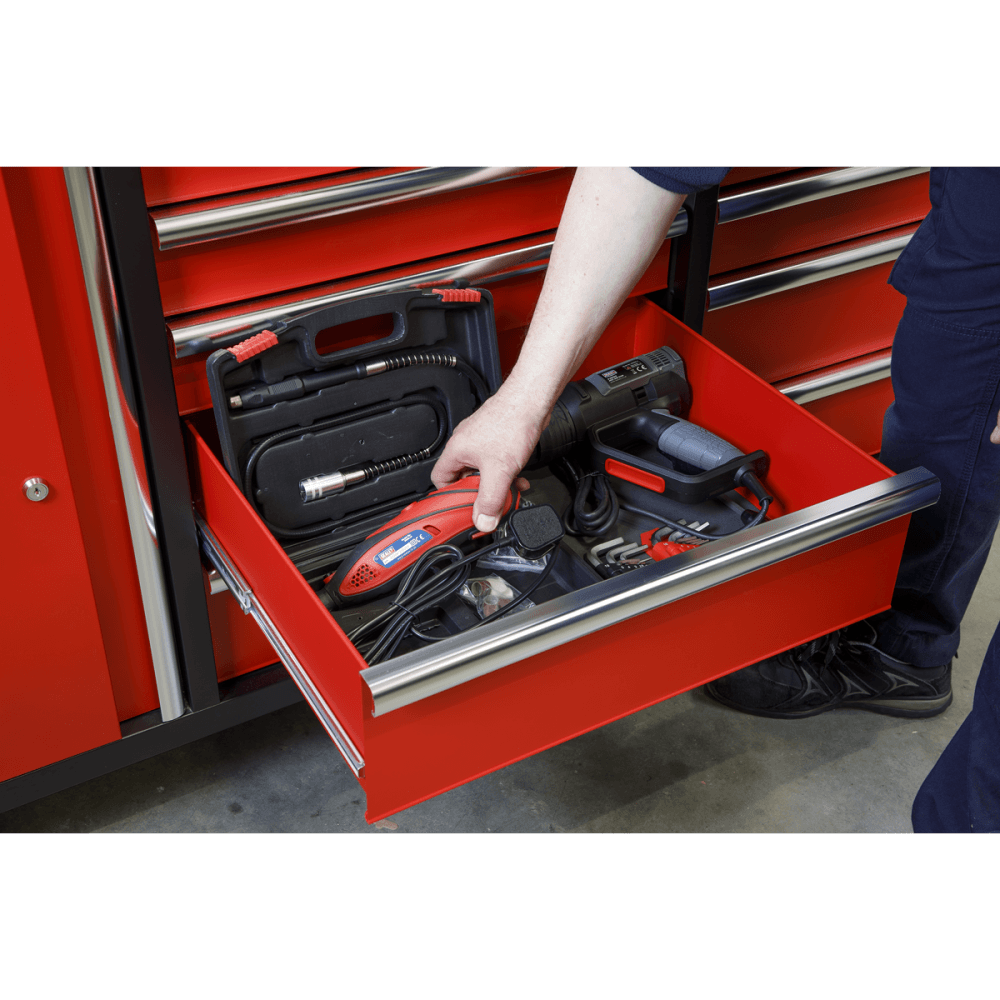 Sealey Mobile Workstation 10 Drawer with Backboard Model No- AP6310