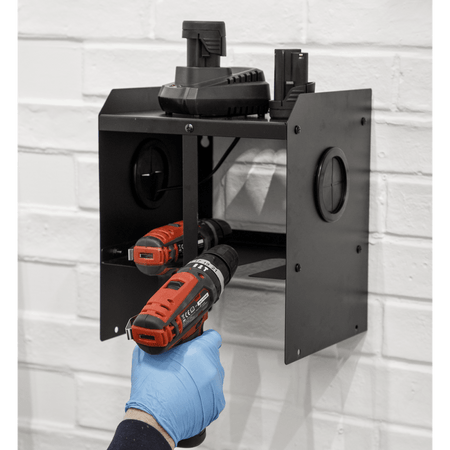 Sealey Power Tool Storage Rack - 2 Bay Model No- PTSR2