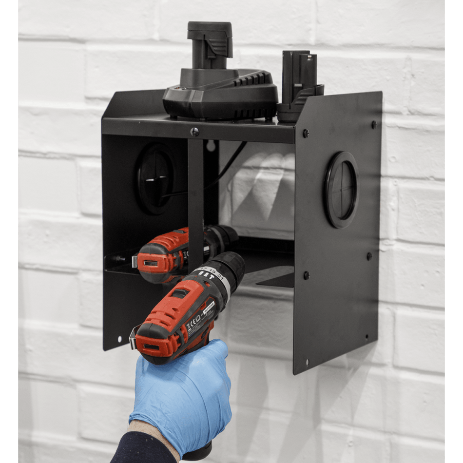 Sealey Power Tool Storage Rack - 2 Bay Model No- PTSR2