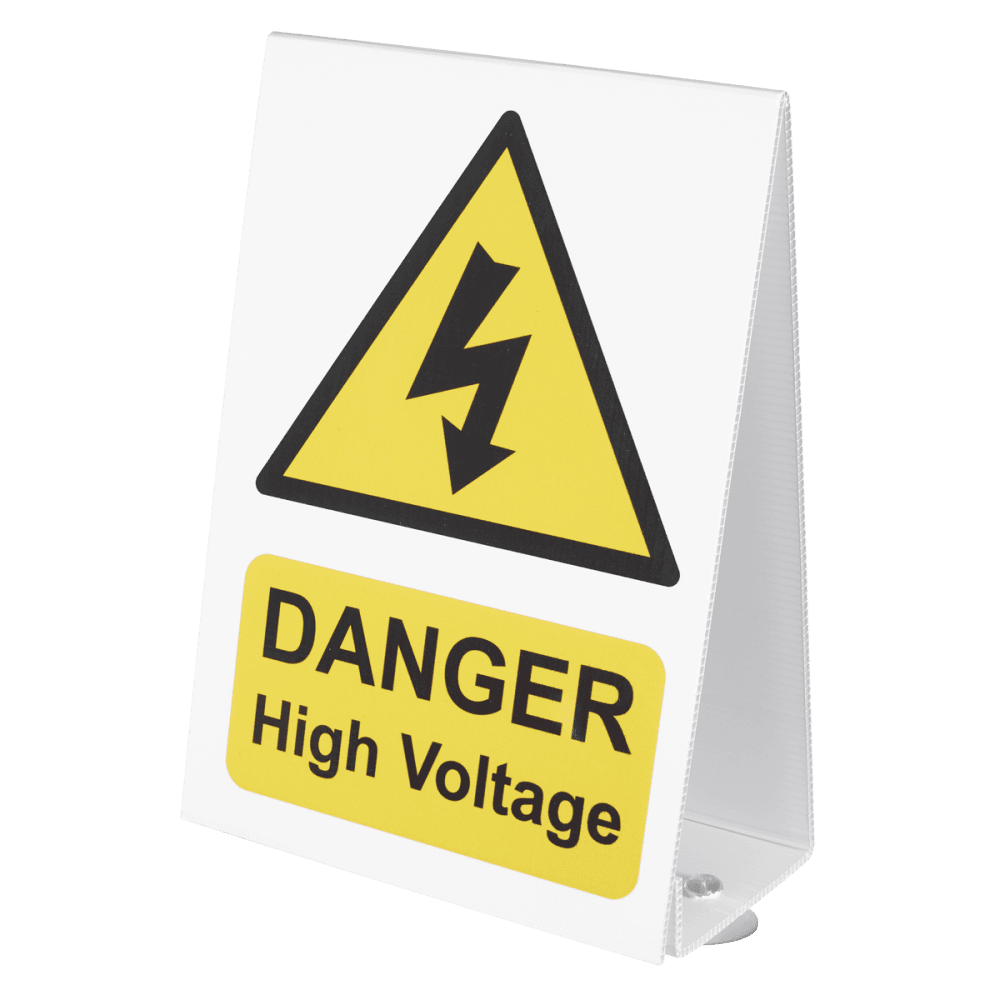Sealey High Voltage Vehicle Warning Sign Model No- HVS1
