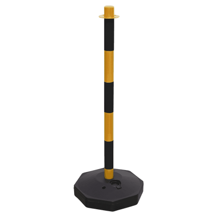 Sealey Black/Yellow Post & Chain Kit 25m Model No- BYSBKIT