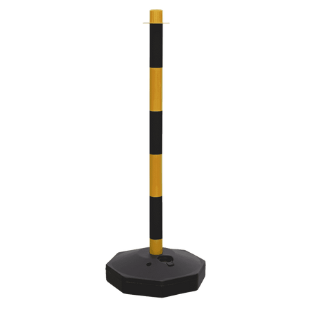 Sealey Black/Yellow Post & Chain Kit 25m Model No- BYSBKIT