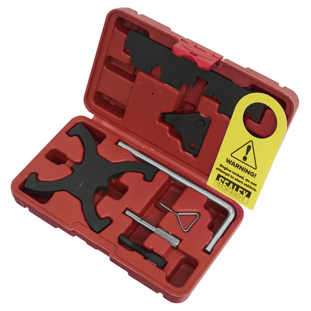 Sealey Petrol Engine Timing Tool Kit - for Ford, Volvo 1.6 EcoBoost & 2.0D/2.2D Belt Drive Model No- VSE6560A