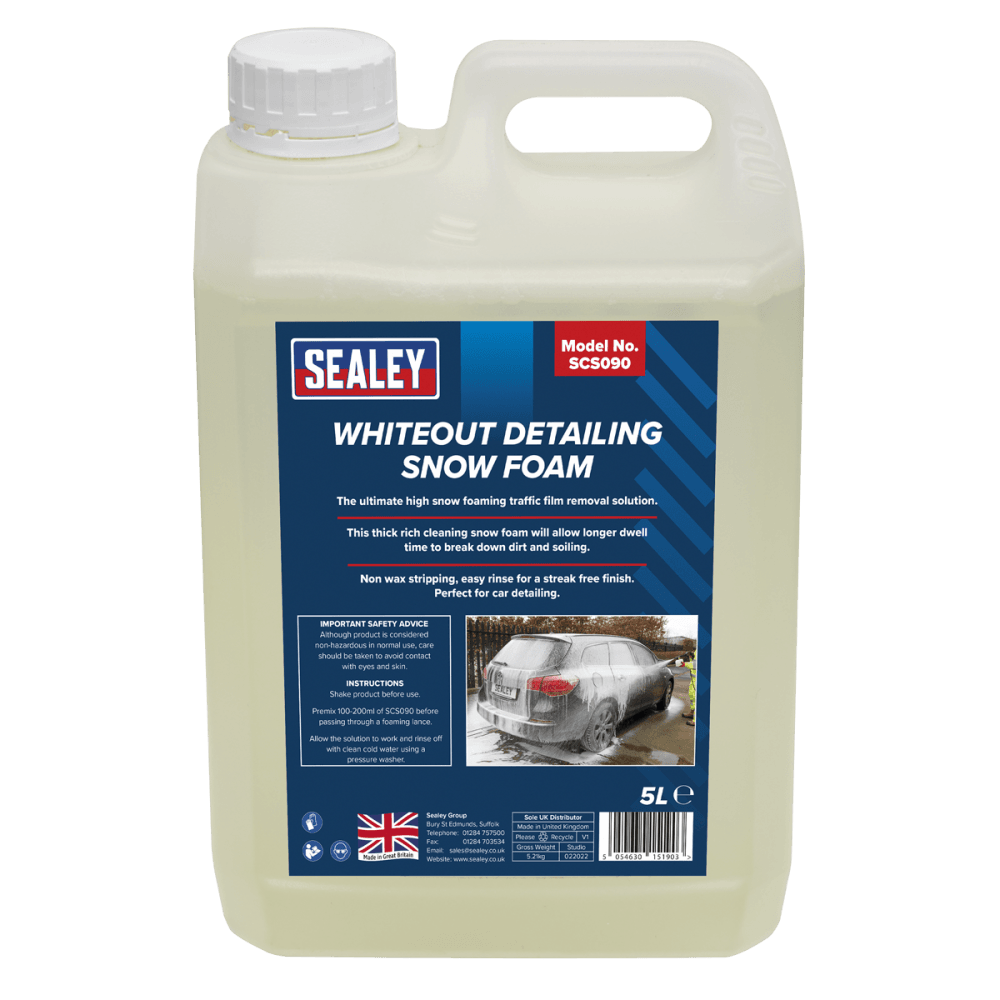 Sealey Whiteout Detailing Snow Foam Model No- SCS090