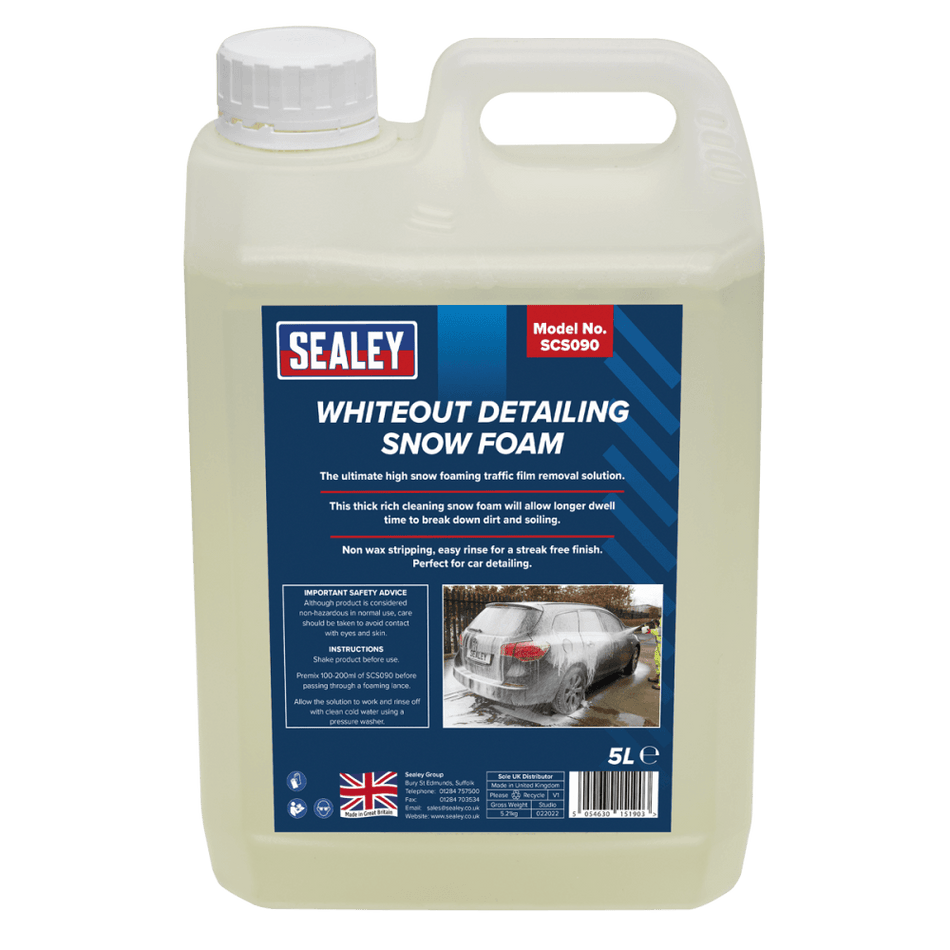 Sealey Whiteout Detailing Snow Foam Model No- SCS090