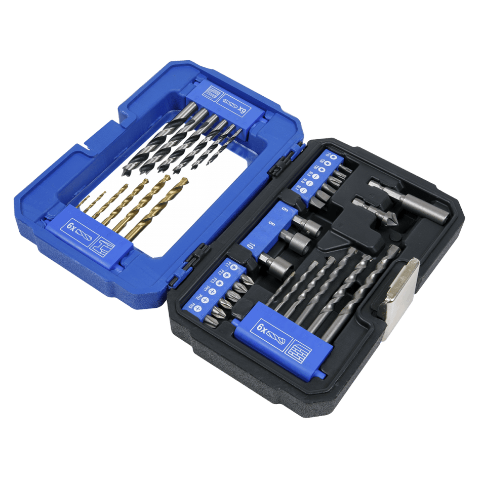 Sealey Drill & Bit Accessory Set 35pc Model No- AK3735