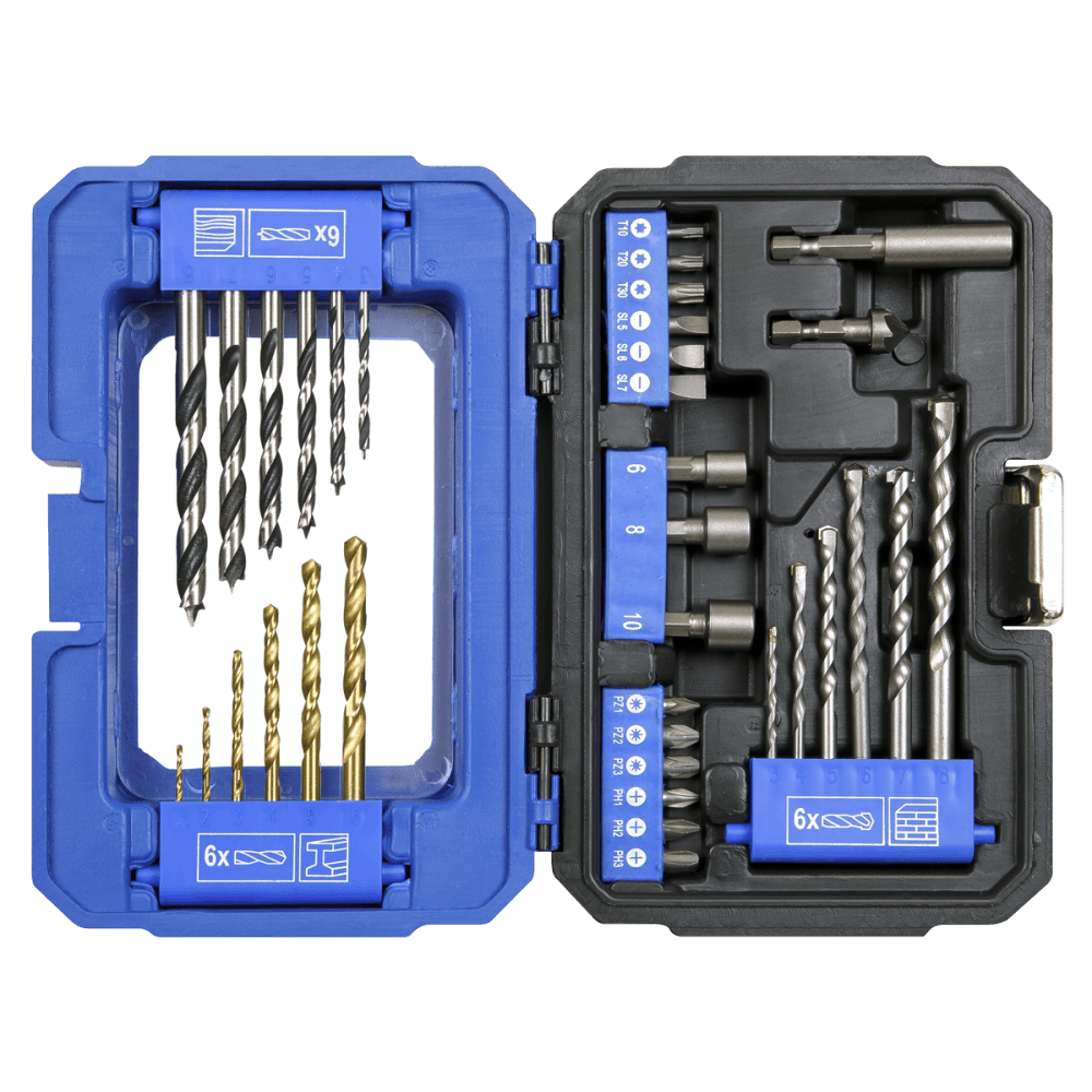 Sealey Drill & Bit Accessory Set 35pc Model No- AK3735