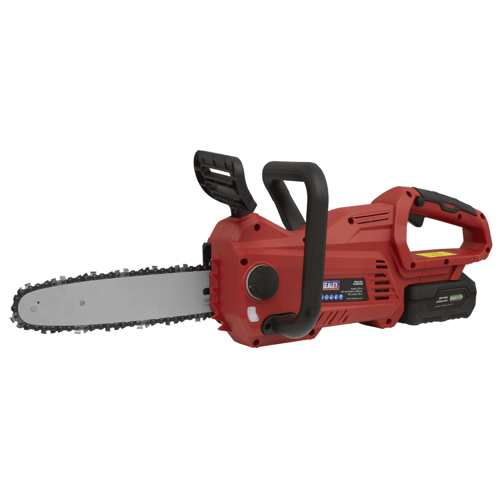 Sealey Cordless Chainsaw 20V SV20 Series 25cm - Body Only Model No- CP20VCHS