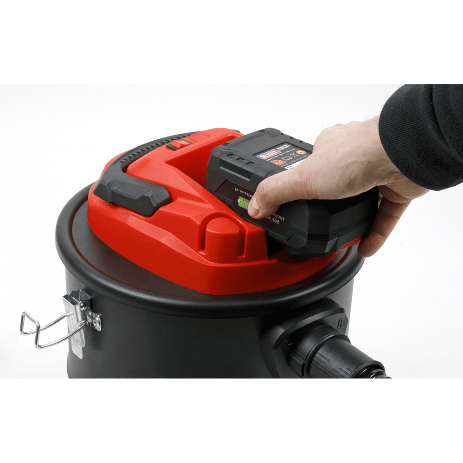 Sealey Handheld Ash Vacuum Cleaner 20V SV20 Series 15L Model No- CP20VAV