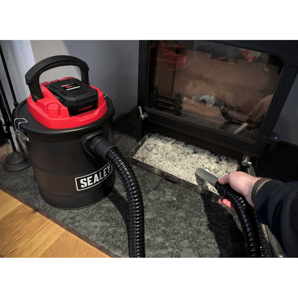 Sealey SV20 Series 15L Cordless Handheld Ash Vacuum Cleaner 20V - Body Only Model No- CP20VAV