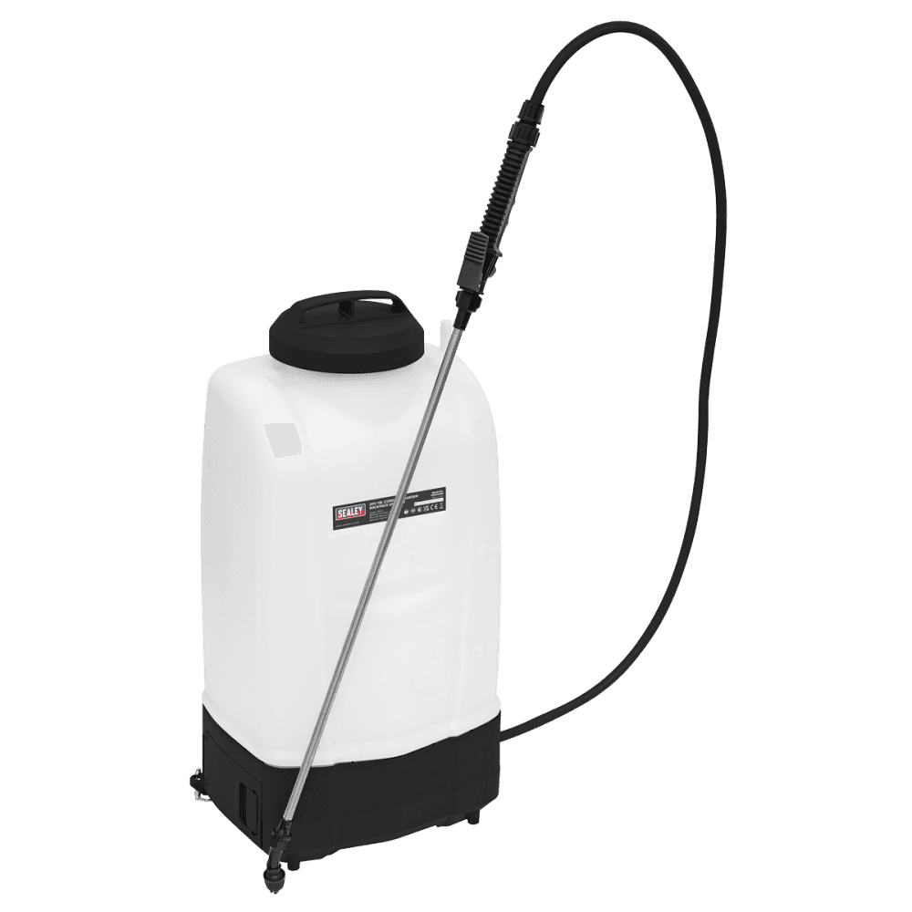 Sealey Cordless Garden Backpack Sprayer 15L 20V 2Ah SV20 Series Model No- CP20VGBSKIT1