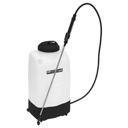 Sealey Cordless Garden Backpack Sprayer 15L 20V 2Ah SV20 Series Model No- CP20VGBSKIT1