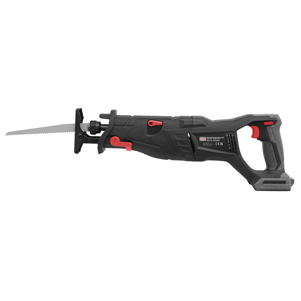 Sealey Brushless Reciprocating Saw 20V SV20 Series - Body Only Model No- CP20VRSX
