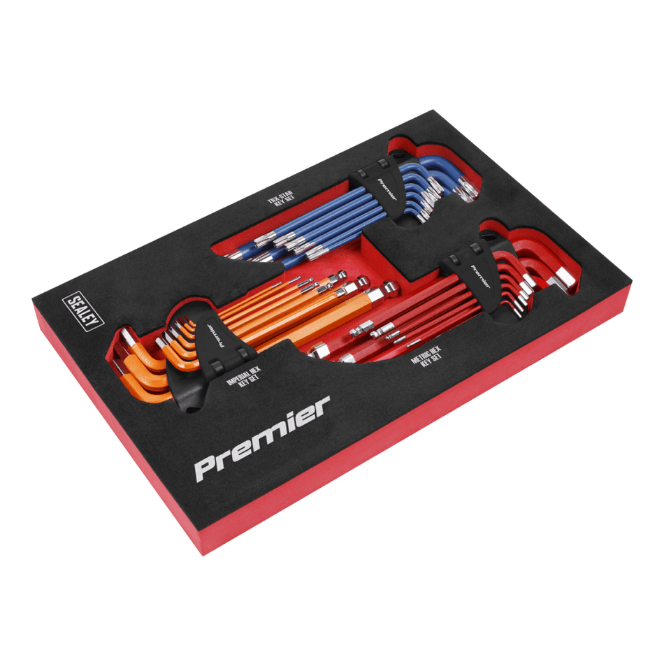 Sealey Master Hex Key Set 27pc Model No- AK7179