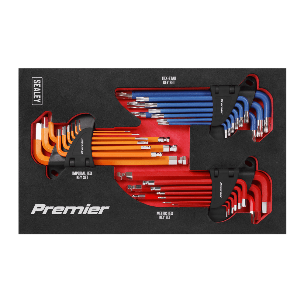 Sealey Master Hex Key Set 27pc Model No- AK7179