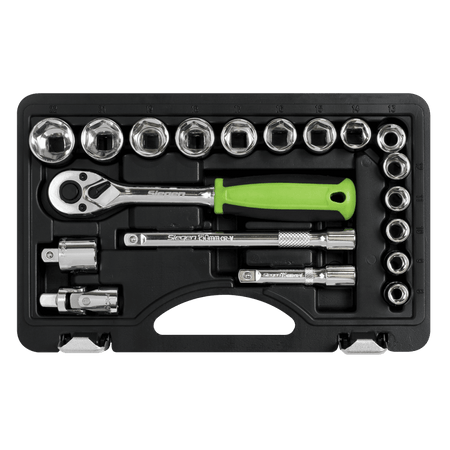 Sealey Socket Set 19pc 3/8"Sq Drive Metric Model No- S01235