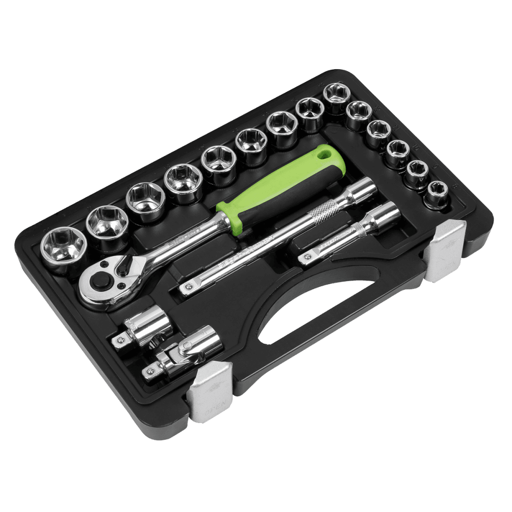 Sealey Socket Set 19pc 3/8"Sq Drive Metric Model No- S01235