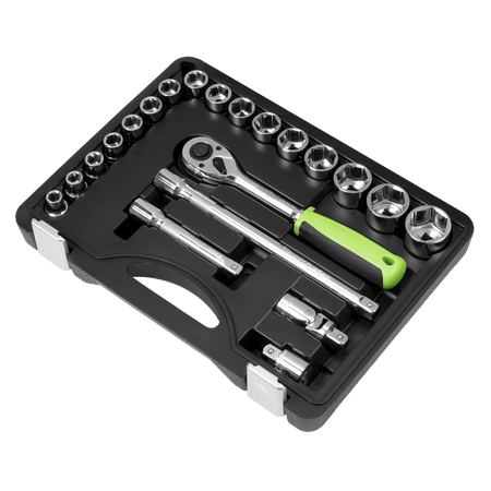 Sealey Socket Set 21pc 1/2"Sq Drive Metric Model No- S01237