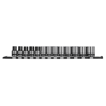 Sealey Socket Set 13pc 1/2"Sq Drive Metric - Black Series Model No- AK7994