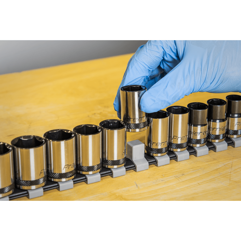 Sealey Socket Set 13pc 1/2"Sq Drive Metric - Black Series Model No- AK7994