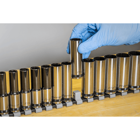 Sealey Socket Set Deep 13pc 1/2"Sq Drive Metric - Black Series Model No- AK7995