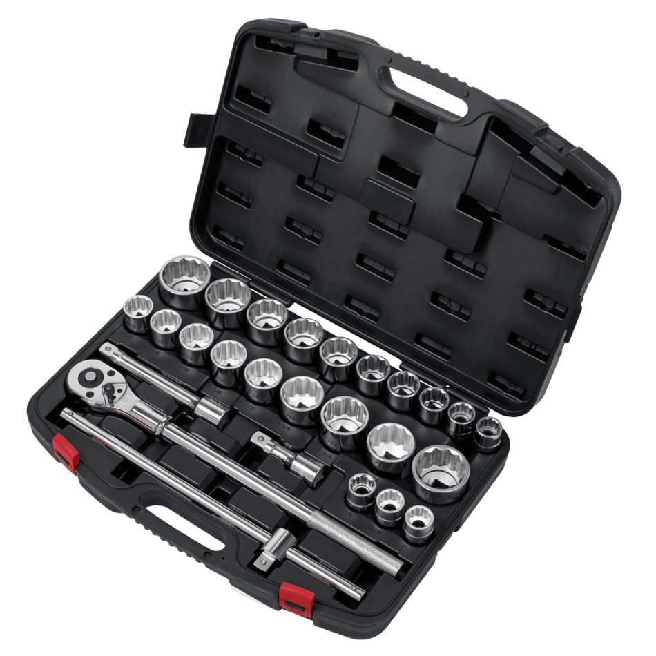 Sealey Socket Set 26pc 3/4"Sq Drive 12-point WallDrive Model No- AK2584