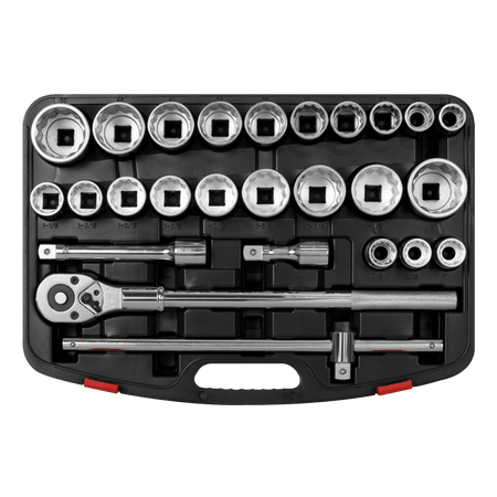 Sealey Socket Set 26pc 3/4"Sq Drive 12-point WallDrive Model No- AK2584