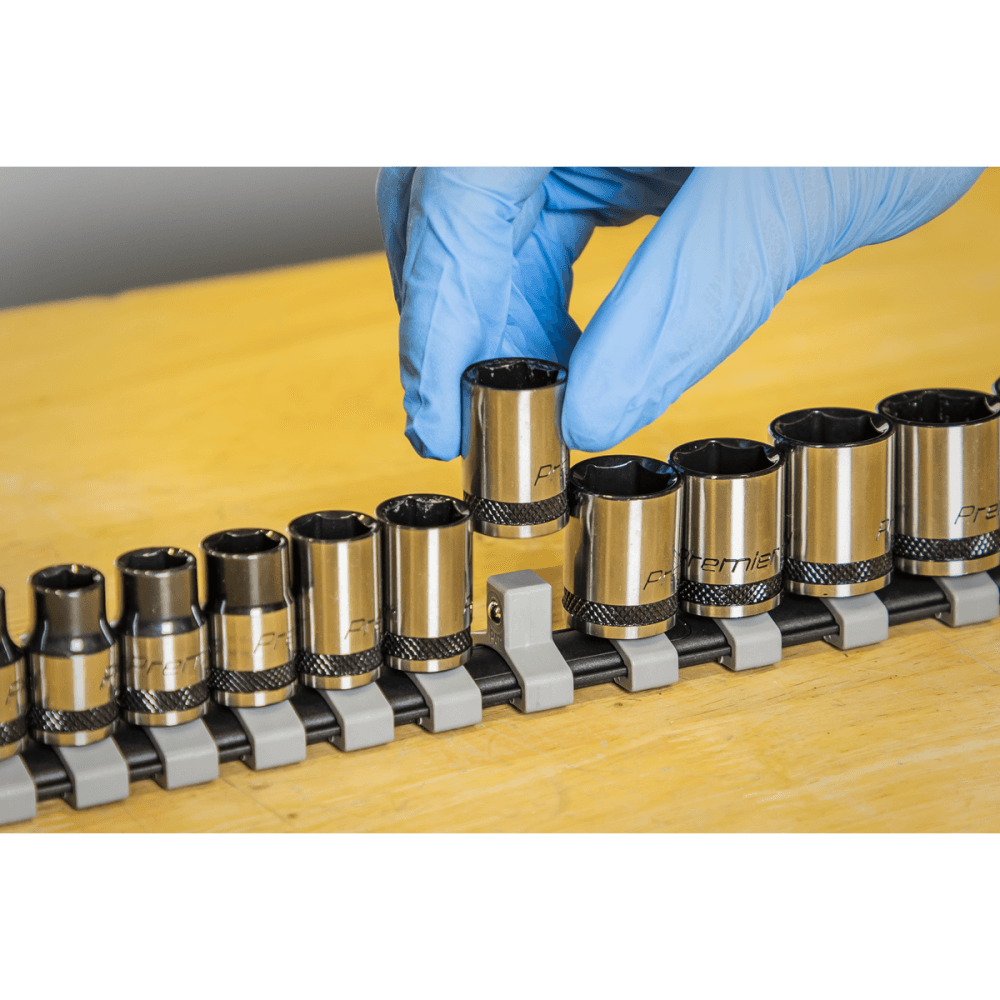 Sealey Socket Set 12pc 3/8"Sq Drive Metric - Black Series Model No- AK7992