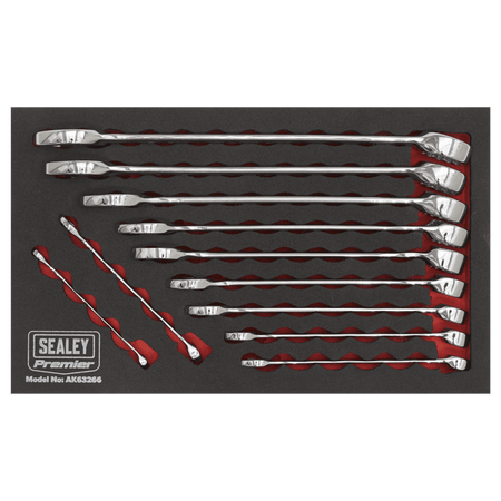Sealey Combination Spanner Set 11pc Imperial Model No- AK63266