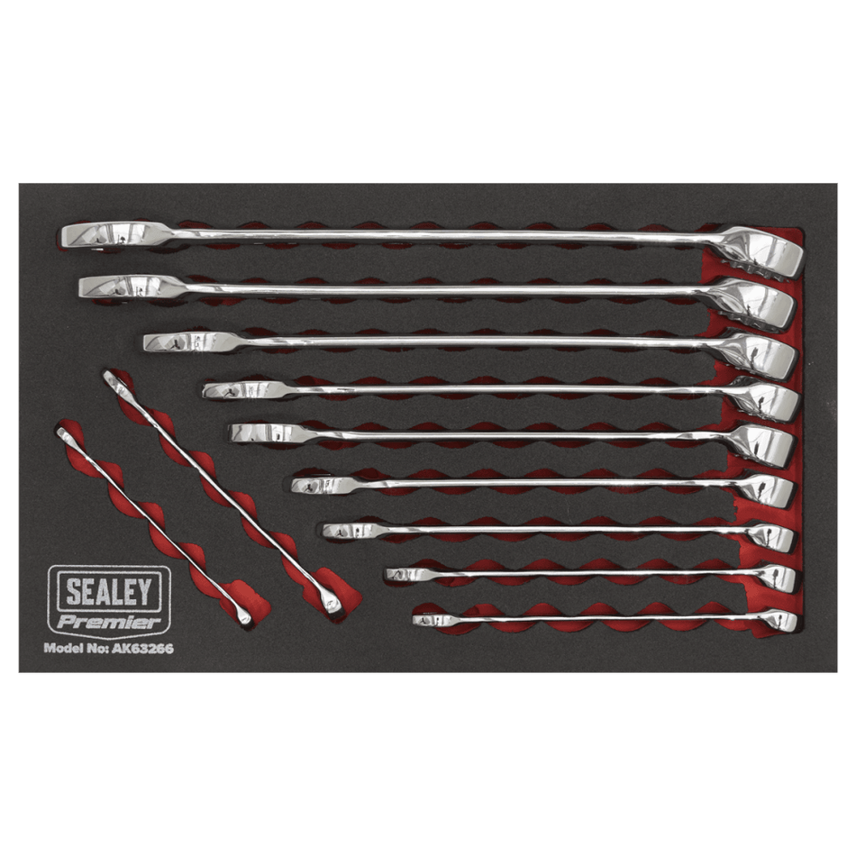 Sealey Combination Spanner Set 11pc Imperial Model No- AK63266