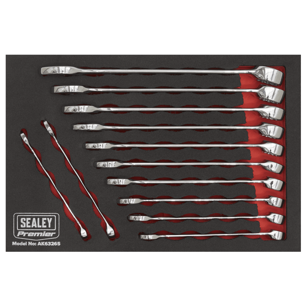 Sealey Combination Spanner Set 12pc - Metric Model No- AK63265