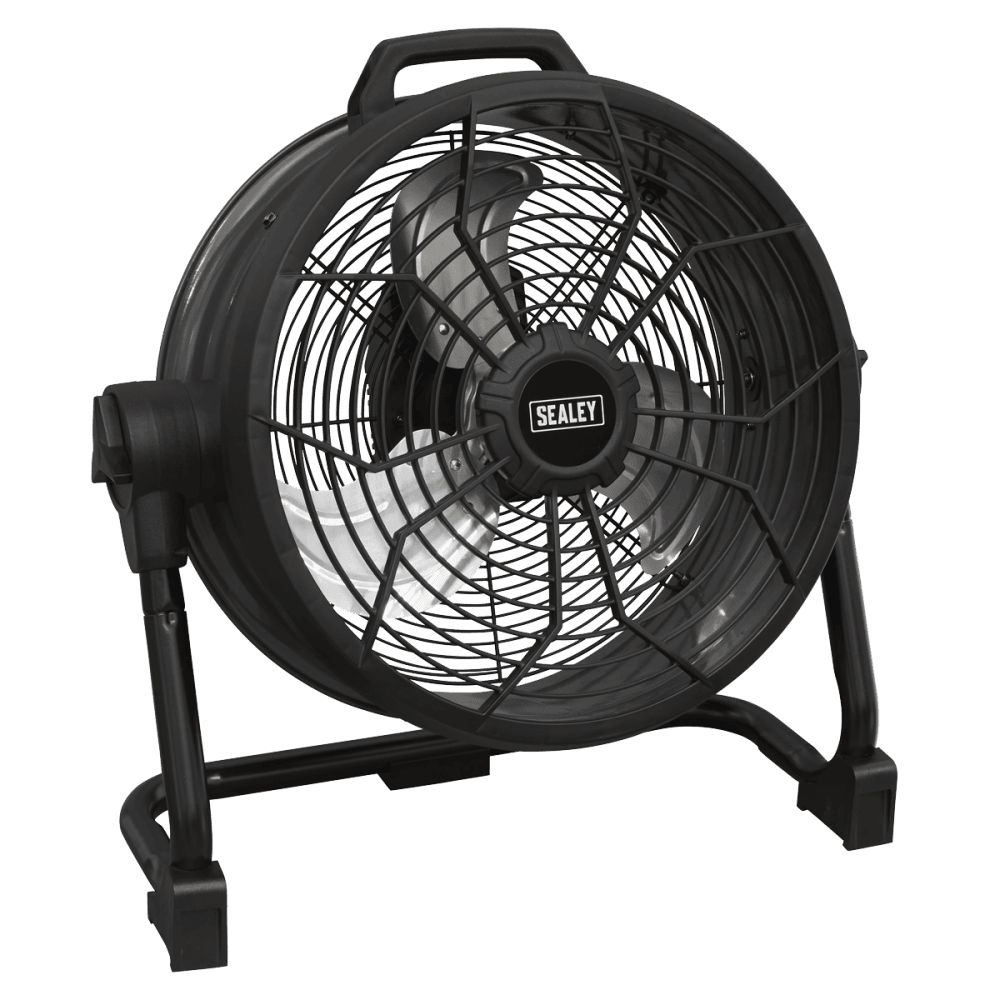 Sealey 2-in-1 Cordless/Corded 16" High Velocity Drum Fan 20V SV20 Series Kit Model No- HVD16CCOMBO