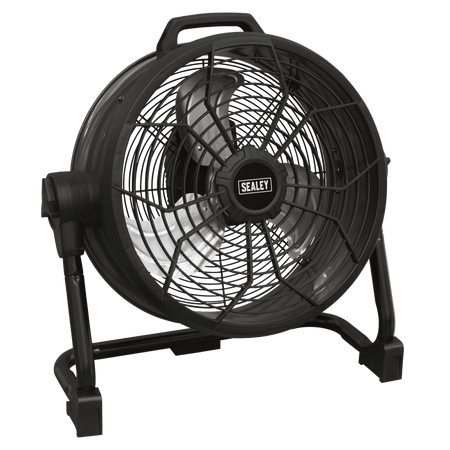 Sealey 2-in-1 Cordless/Corded 16" High Velocity Drum Fan 20V SV20 Series Kit Model No- HVD16CCOMBO
