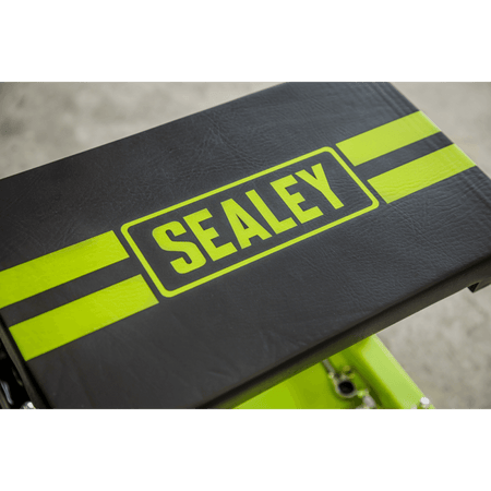 Sealey Mechanic's Utility Seat - Green Model No- SCR9HV