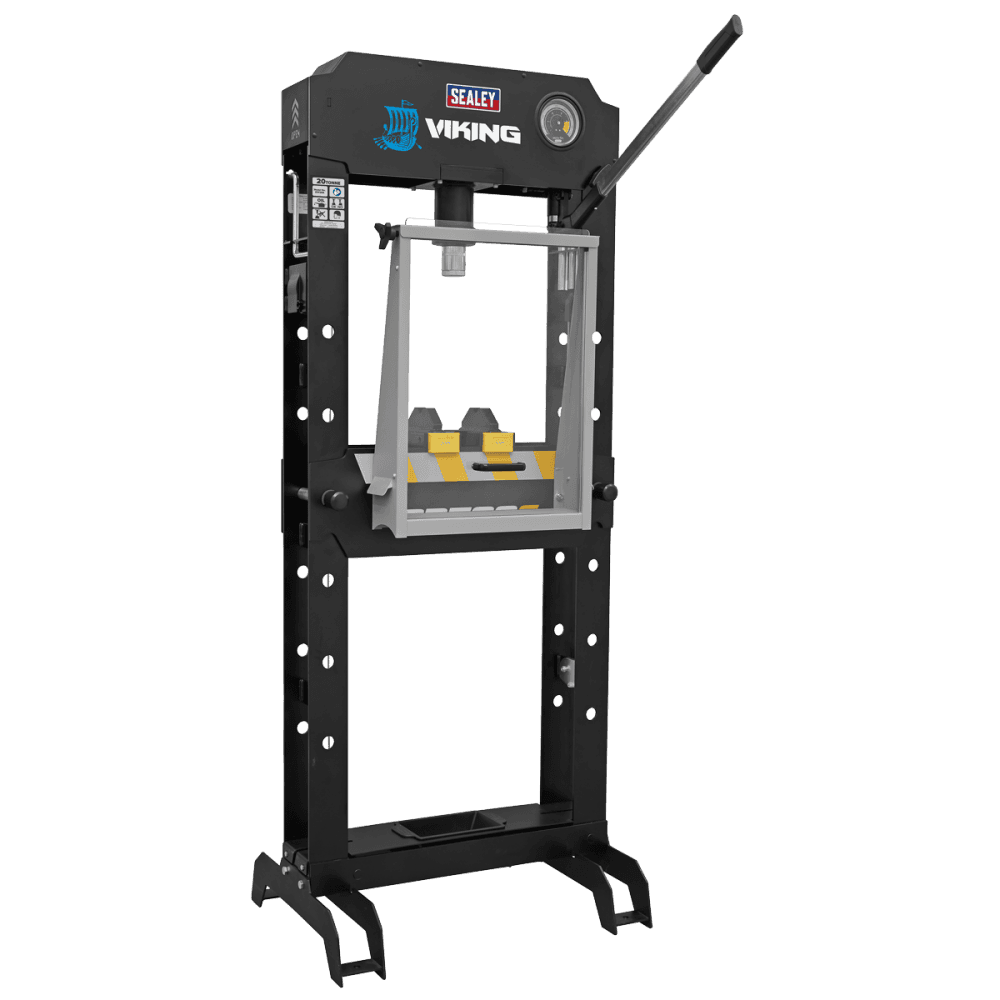 Sealey Viking Air/Hydraulic Press 30tonne Floor Type with Sliding Ram and Foot Pedal Model No- PPF301S