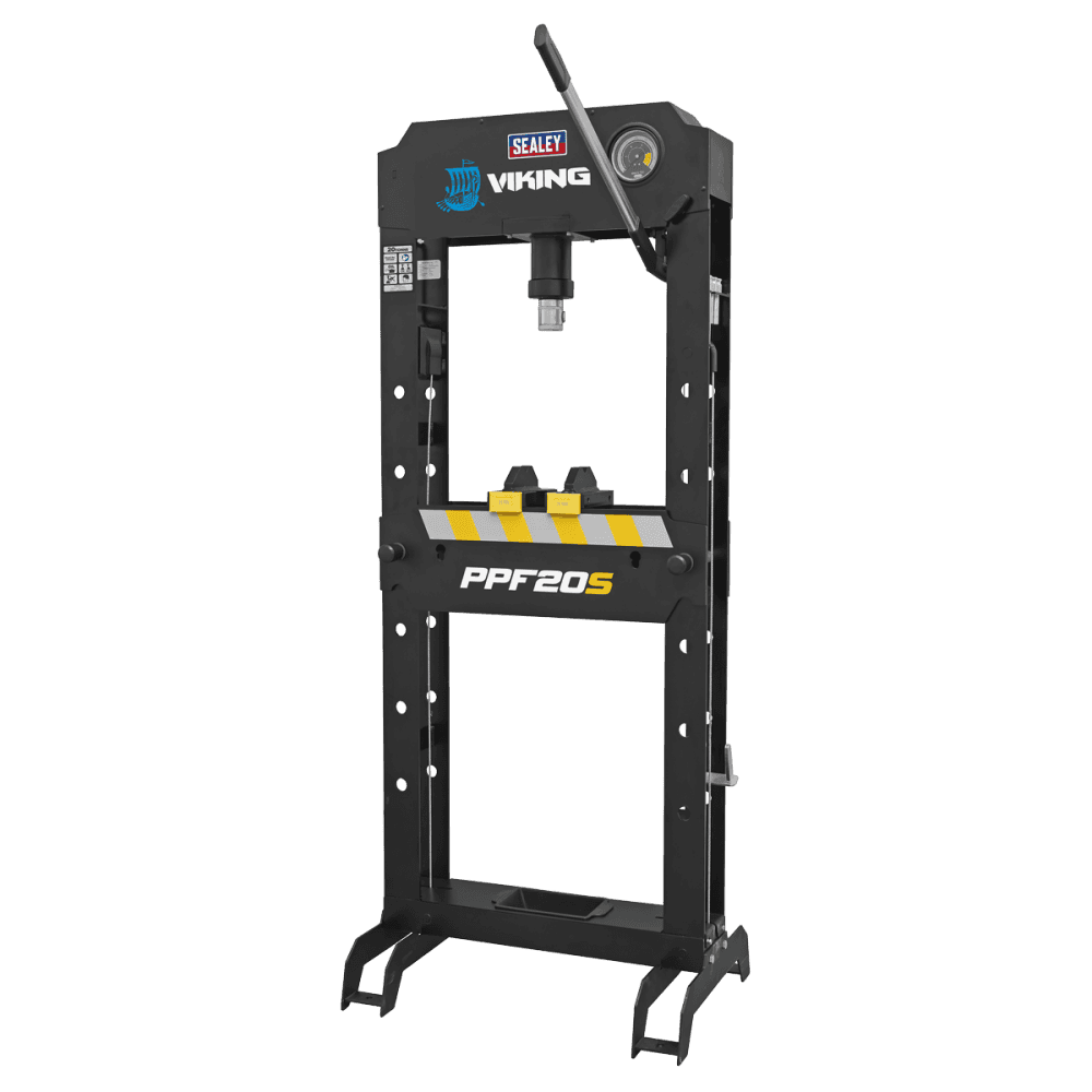 Sealey Viking Hydraulic Press 20tonne Floor Type Model No- PPF20S