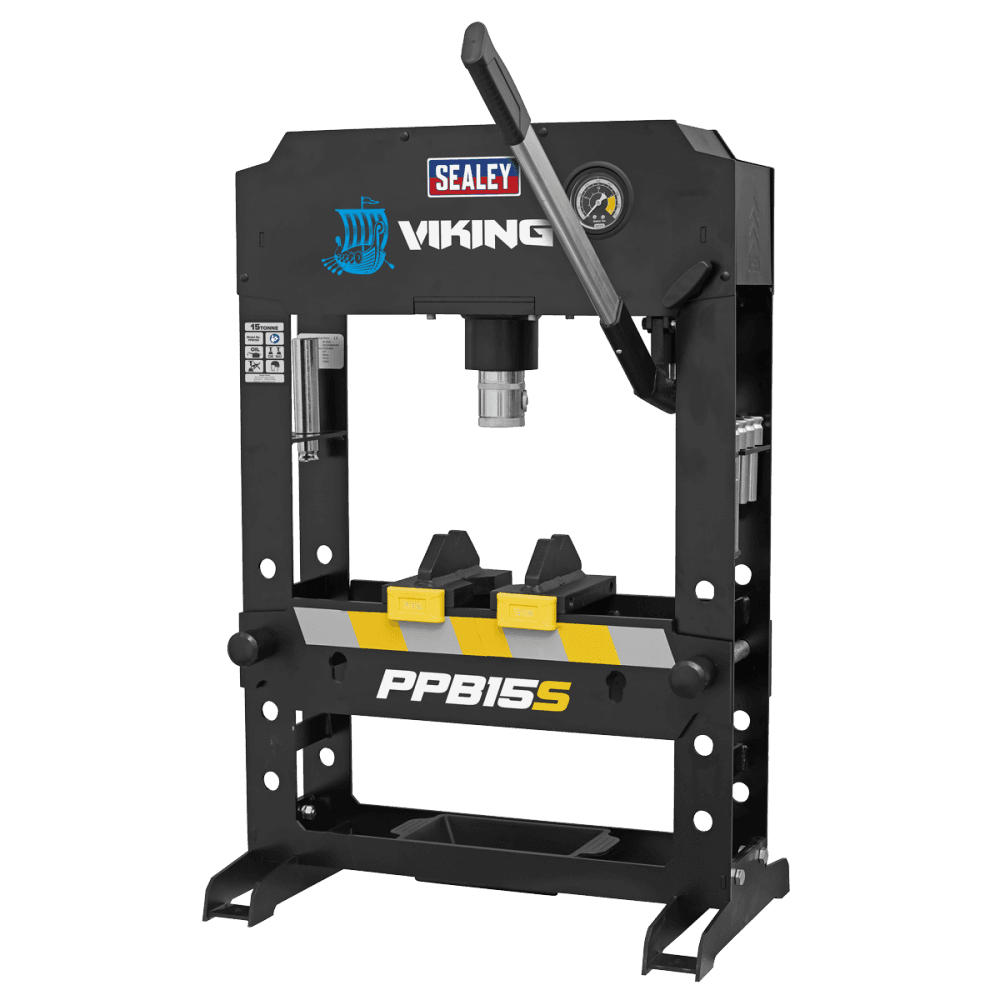 Sealey Viking Hydraulic Press 15tonne Bench Type Model No- PPB15S