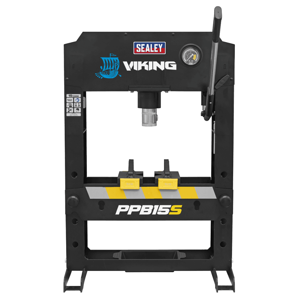 Sealey Viking Hydraulic Press 15tonne Bench Type Model No- PPB15S