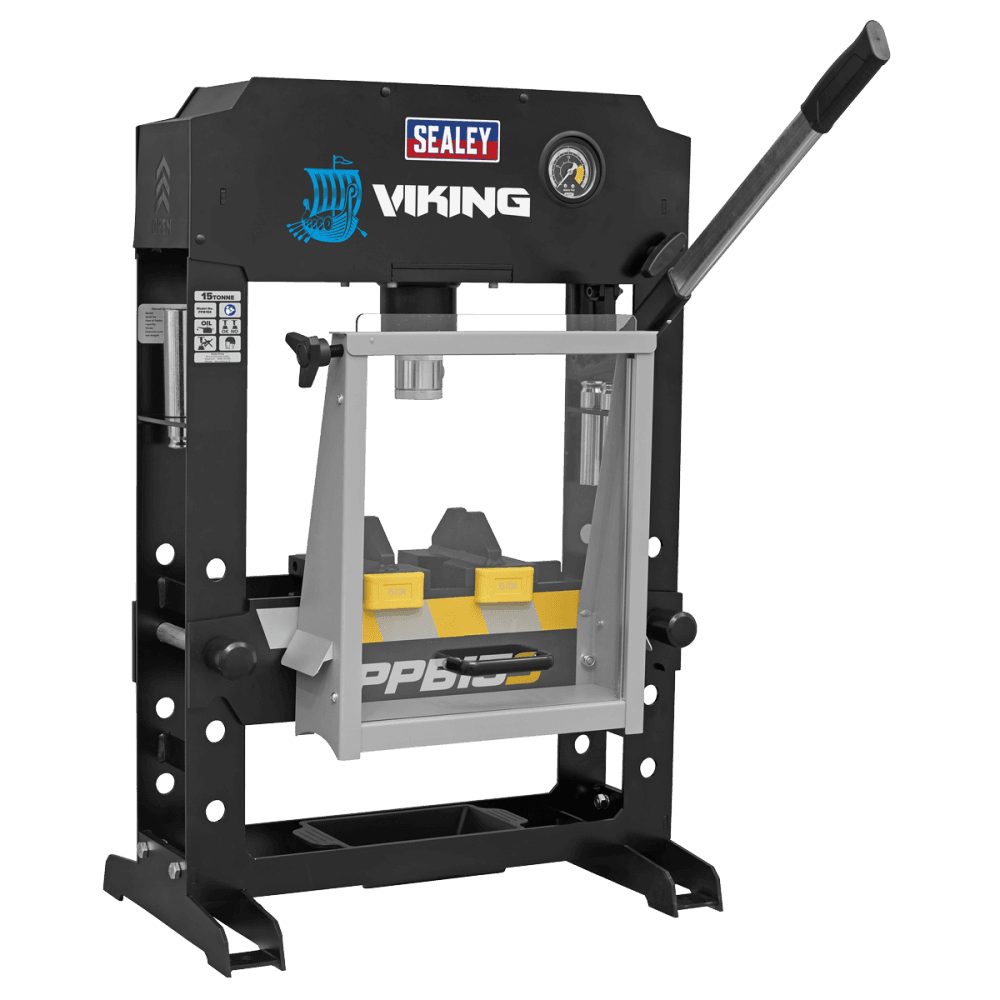 Sealey Viking Hydraulic Press 15tonne Bench Type Model No- PPB15S