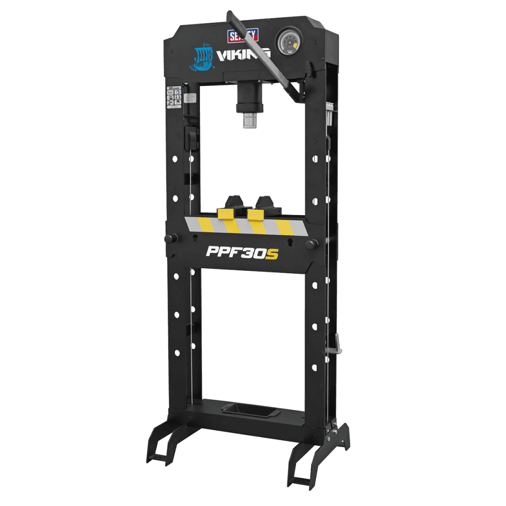 Sealey Viking Hydraulic Press 30tonne Floor Type Model No- PPF30S