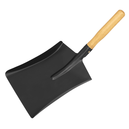 Sealey Coal shovel 8" with 228mm Wooden Handle Model No- SS09
