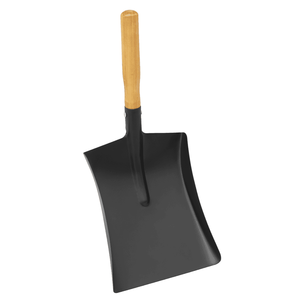 Sealey Coal shovel 8" with 228mm Wooden Handle Model No- SS09