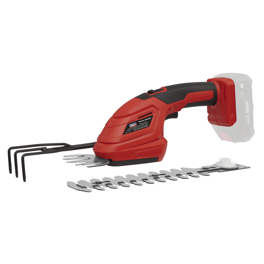 Sealey Cordless 20V SV20 Series 3-in-1 Garden Tool - Body Only Model No- CP20VGT3