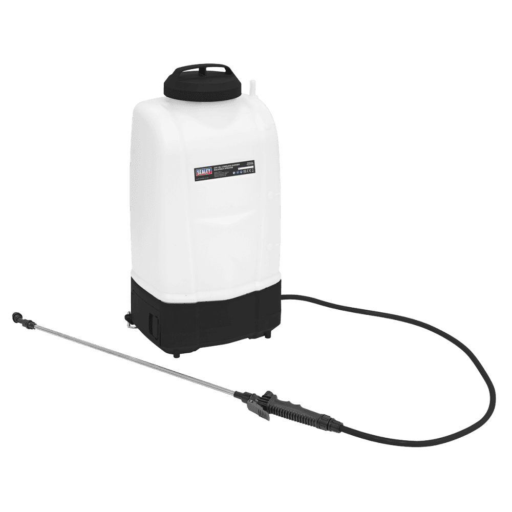 Sealey Cordless Garden Backpack Sprayer 20V SV20 Series 15L - Body Only Model No- CP20VGBS